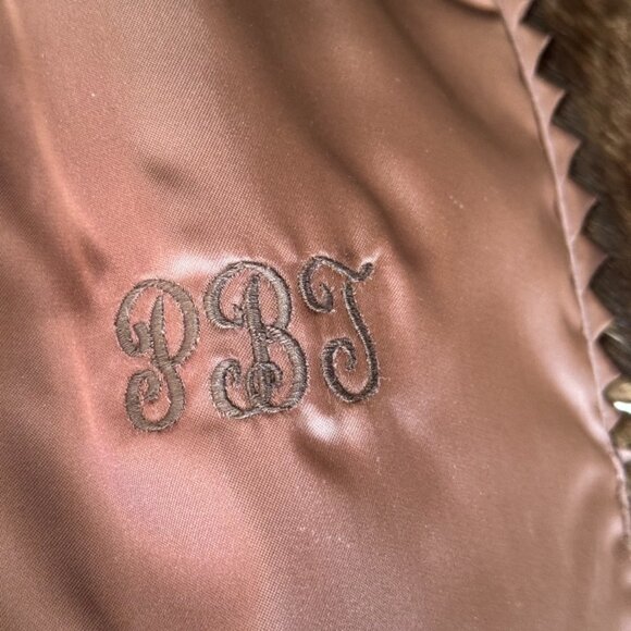 1970s Christa Furs Genuine Mink Coat Stroller - Retro Mob Wife Chic - Picture 8 of 12